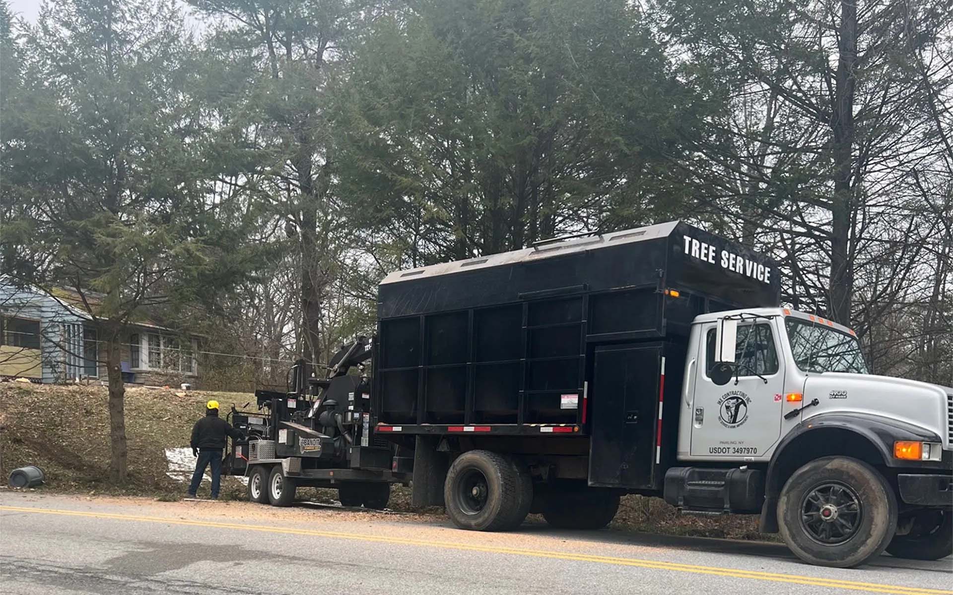 Professional tree service in Lagrangeville, NY – JKE Contracting, Inc. provides expert tree removal, trimming, and emergency tree care in Dutchess County.